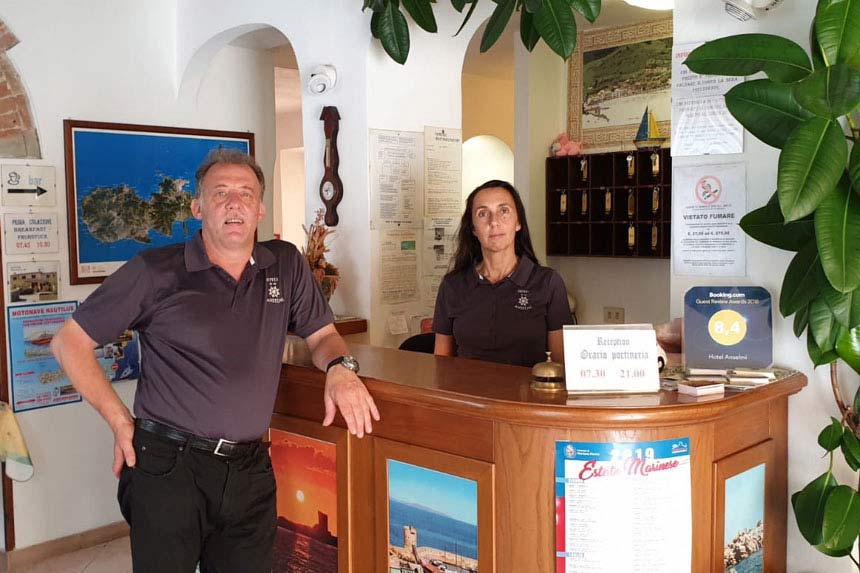 Reception Hotel Anselmi