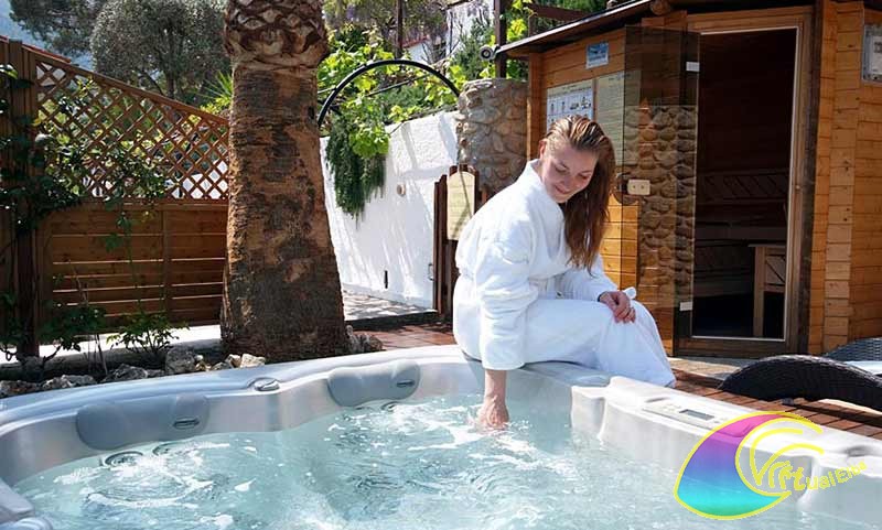 Vasca idromassaggio Albergo Barsalini Sant Andrea