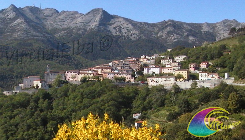 Marciana Alta e il Monte Capanne