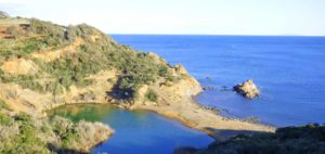 Lac et plage de Terranera