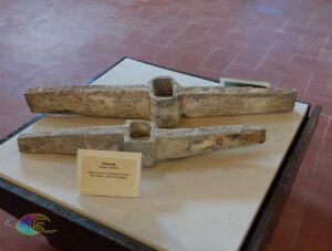 Billes de plomb de l'ancre Épave du Fetovaia