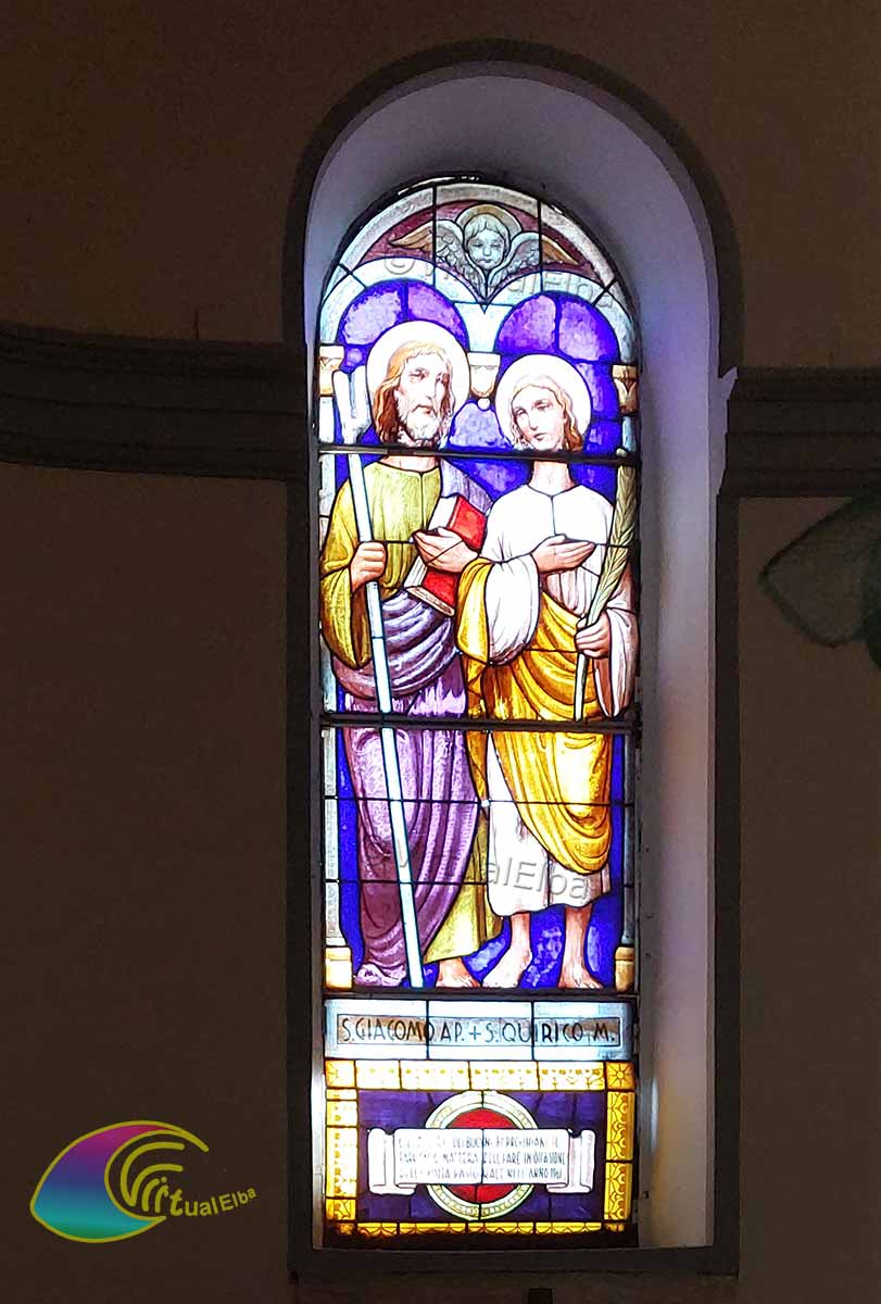 Vetrata Chiesa San Giacomo e Quirico