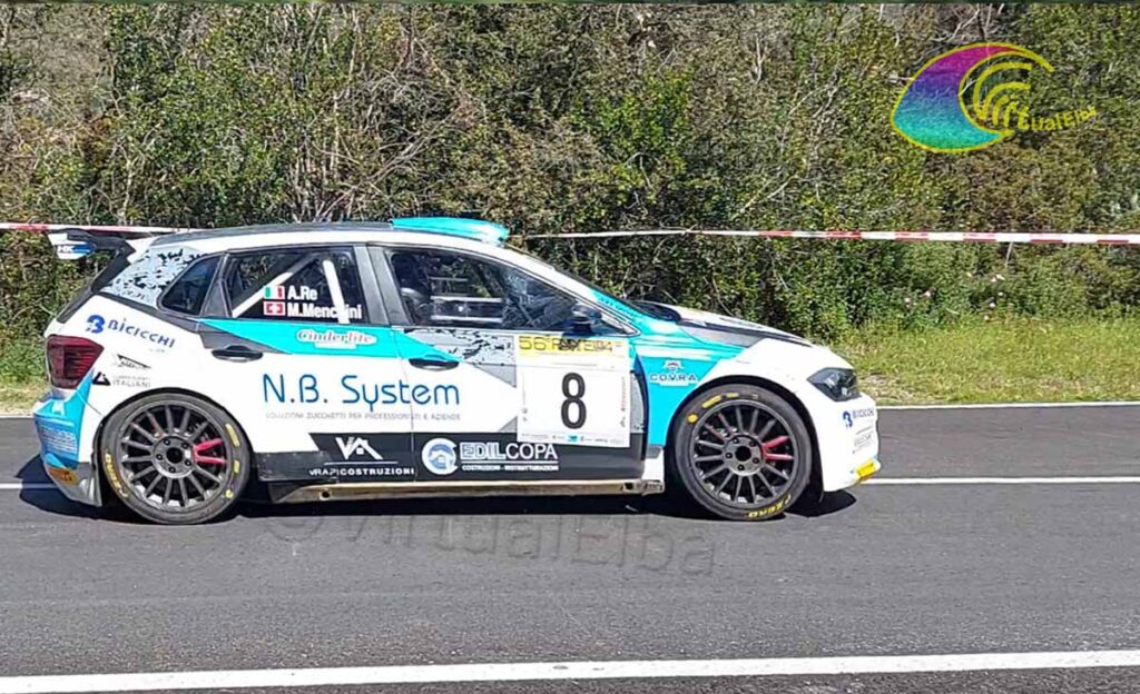 Rally Elba 2023 RE Alessandro MENCHINI Marco su Volkswagen Polo GTI - IRC International Rally Cup - island of Elba